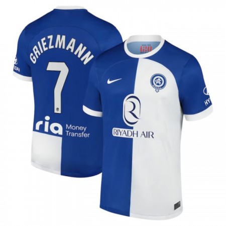 Maglia Atlético Madrid Griezmann 7 Trasferta Divisa 2023-24 Maglia Atlético Madrid Griezmann 7 Trasferta Divisa 2023-24